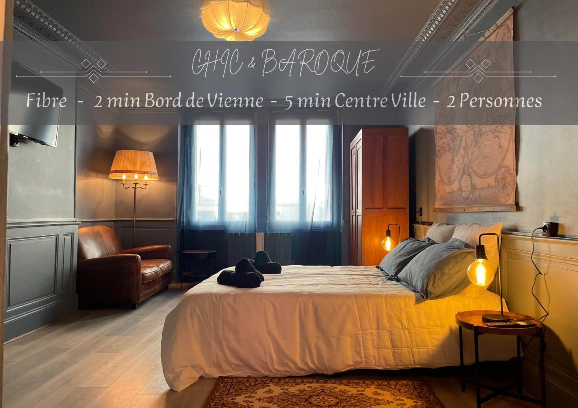 Appartement Chic & Baroque 5 Min Centre Ville Et Bord De Vienne Limoges Exterior foto